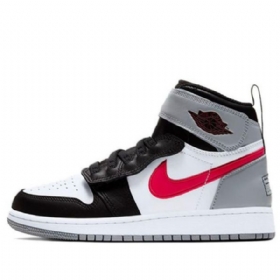 Nike Air Jordan 1 Høje Overdele Flyease Gs Basketball Sko Til Mænd Grå