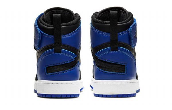 Nike Air Jordan 1 Høje Overdele Flyease Gs Basketball Sko Til Mænd Sort Blå