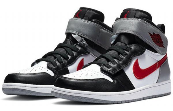 Nike Air Jordan 1 Høje Overdele Flyease Retro Basketball Sko Til Mænd Grå