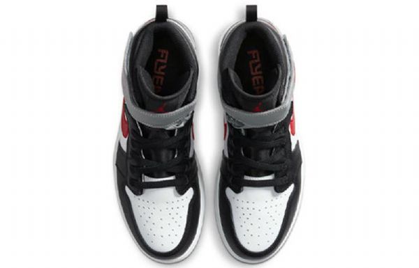 Nike Air Jordan 1 Høje Overdele Flyease Retro Basketball Sko Til Mænd Grå