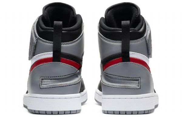 Nike Air Jordan 1 Høje Overdele Flyease Retro Basketball Sko Til Mænd Grå