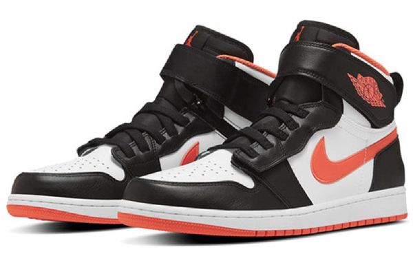 Nike Air Jordan 1 Høje Overdele Flyease Retro Basketball Sko Til Mænd Orange
