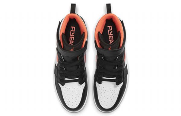 Nike Air Jordan 1 Høje Overdele Flyease Retro Basketball Sko Til Mænd Orange