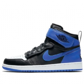 Nike Air Jordan 1 Høje Overdele Flyease Retro Basketball Sko Til Mænd Sort