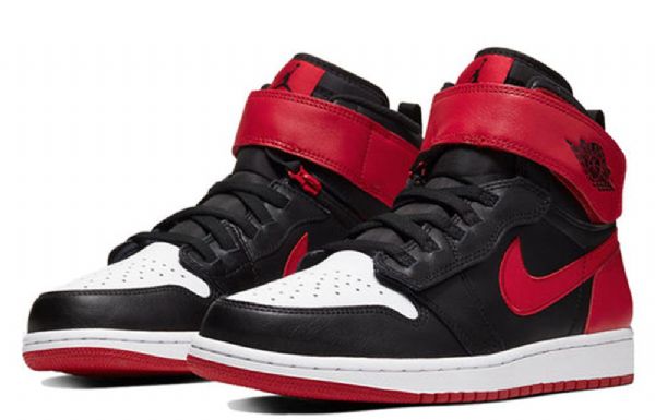 Nike Air Jordan 1 Høje Overdele Flyease Retro Basketball Sko Til Mænd Sort