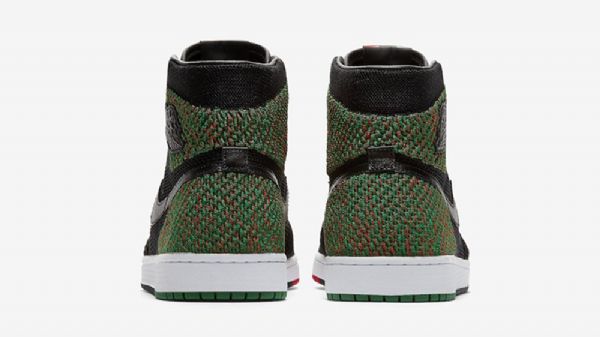 Nike Air Jordan 1 Høje Overdele Flyknit Bhm Sko Til Mænd Flerfarvet