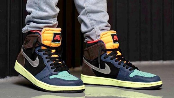 Nike Air Jordan 1 Høje Overdele Og Bio Hack Sko Til Damer Flerfarvet