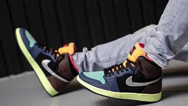 Nike Air Jordan 1 Høje Overdele Og Bio Hack Sko Til Damer Flerfarvet