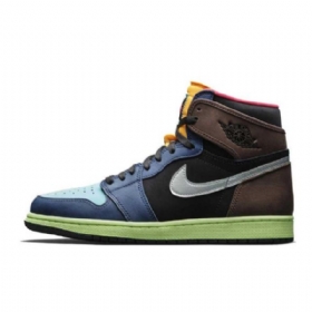 Nike Air Jordan 1 Høje Overdele Og Bio Hack Sko Til Mænd Flerfarvet