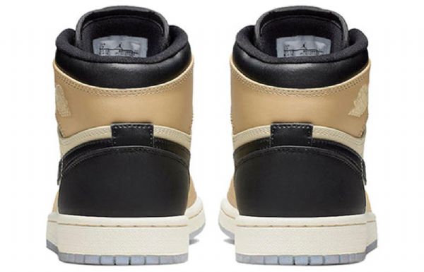 Nike Air Jordan 1 Høje Overdele Retro Basketball Sko Til Damer Brun Sort