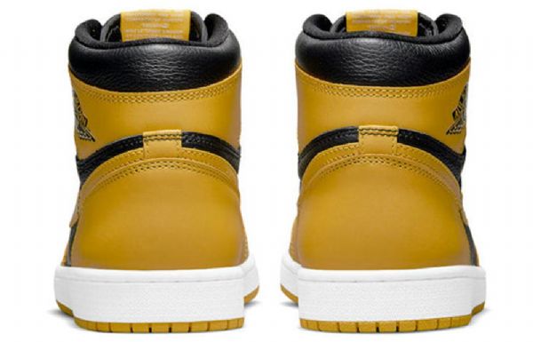 Nike Air Jordan 1 Høje Overdele Retro Og Basketball Sko Til Mænd Gul Hvid