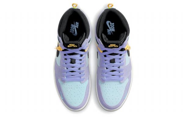 Nike Air Jordan 1 Høje Overdele Switch Retro Basketball Sko Til Mænd Lilla