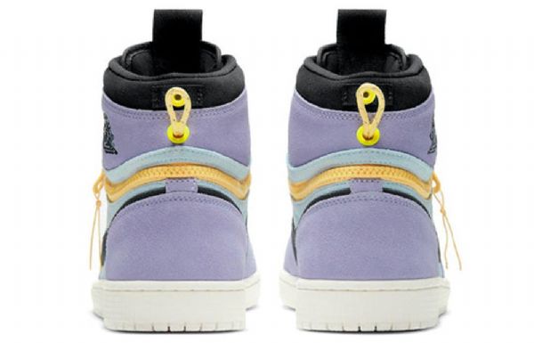 Nike Air Jordan 1 Høje Overdele Switch Retro Basketball Sko Til Mænd Lilla