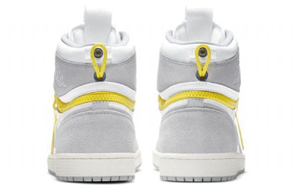 Nike Air Jordan 1 Høje Overdele Switch Retro Basketball Sko Til Mænd Lysegrå
