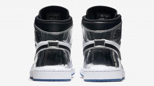 Nike Air Jordan 1 Høje Overdele Think 1 Sko Til Mænd Sølv Hvid