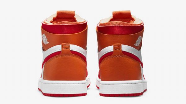 Nike Air Jordan 1 Høje Overdele Zoom cmft Fire Curry Sko Til Damer Orange Rød