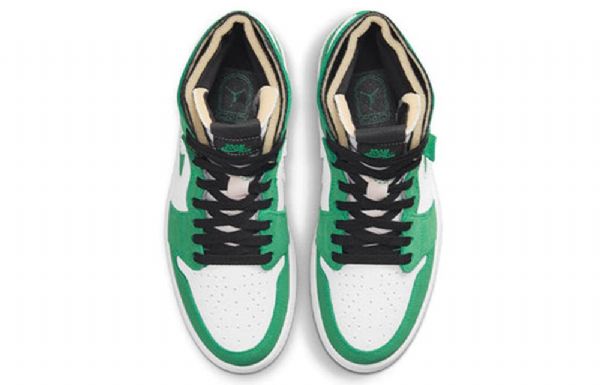 Nike Air Jordan 1 Høje Overdele Zoom Comfort Retro Basketball Sko Til Damer Grøn