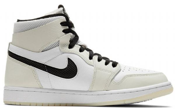 Nike Air Jordan 1 Høje Overdele Zoom Comfort Retro Basketball Sko Til Damer Lys Khaki
