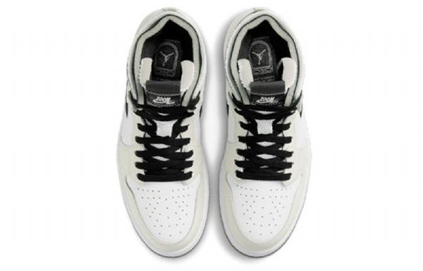 Nike Air Jordan 1 Høje Overdele Zoom Comfort Retro Basketball Sko Til Damer Lys Khaki