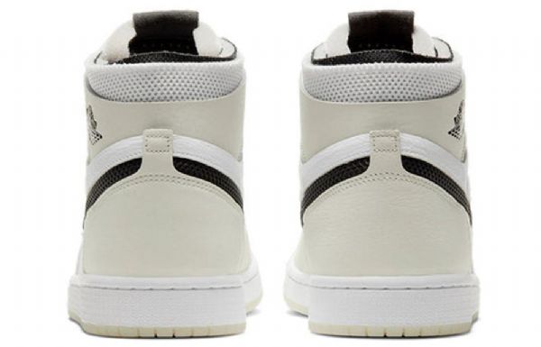 Nike Air Jordan 1 Høje Overdele Zoom Comfort Retro Basketball Sko Til Damer Lys Khaki
