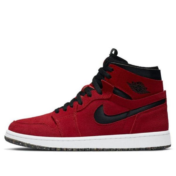 Nike Air Jordan 1 Høje Overdele Zoom Comfort Retro Basketball Sko Til Mænd Rød