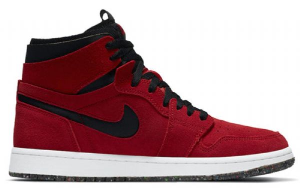 Nike Air Jordan 1 Høje Overdele Zoom Comfort Retro Basketball Sko Til Mænd Rød