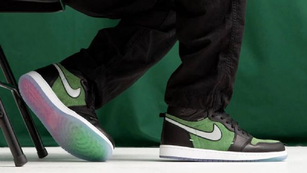 Nike Air Jordan 1 Høje Overdele Zoom Rage Sko Til Mænd Grøn