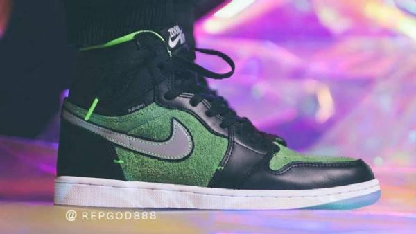 Nike Air Jordan 1 Høje Overdele Zoom Rage Sko Til Mænd Grøn
