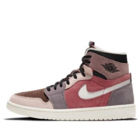 Nike Air Jordan 1 Høje Overdele Zoom Retro Basketball Sko Til Damer Flerfarvet
