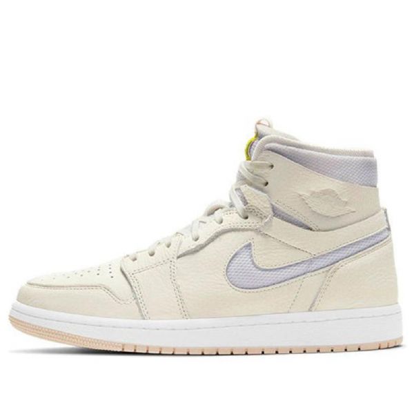 Nike Air Jordan 1 Høje Overdele Zoom Retro Basketball Sko Til Damer Hvid