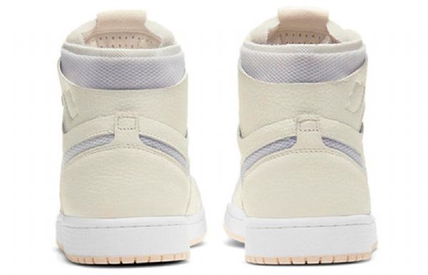 Nike Air Jordan 1 Høje Overdele Zoom Retro Basketball Sko Til Damer Hvid