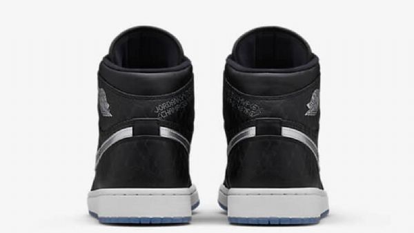 Nike Air Jordan 1 Høje Toppe Asg Sko Til Mænd Sort Sølv