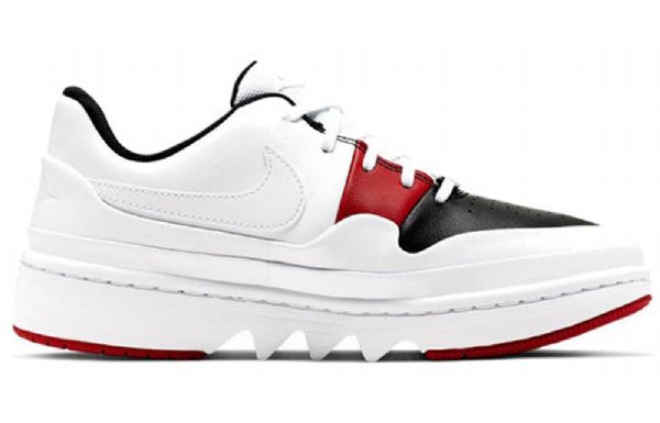Nike Air Jordan 1 Jester Xx Low Toppe Snøret Retro Basketball Sko Til Damer Hvid Sort