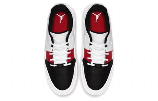 Nike Air Jordan 1 Jester Xx Low Toppe Snøret Retro Basketball Sko Til Damer Hvid Sort