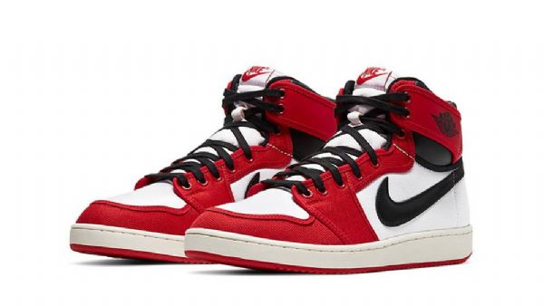 Nike Air Jordan 1 Ko Chicago Sko Til Mænd Rød Hvid