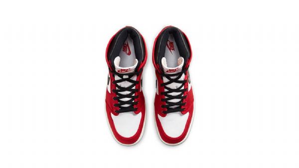 Nike Air Jordan 1 Ko Chicago Sko Til Mænd Rød Hvid