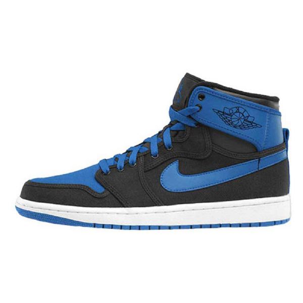 Nike Air Jordan 1 Ko High Tops Og Sko Til Mænd Blå Sort