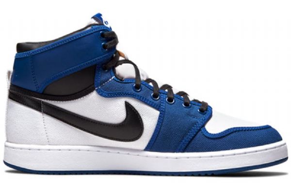 Nike Air Jordan 1 Ko Retro Basketball Sko Til Mænd Blå
