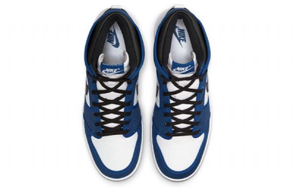 Nike Air Jordan 1 Ko Retro Basketball Sko Til Mænd Blå