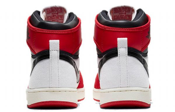 Nike Air Jordan 1 Ko Retro Basketball Sko Til Mænd Rød Hvid