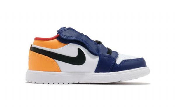Nike Air Jordan 1 Lave Overdele Alt Td Retro Basketball Sko Til Børn Rød