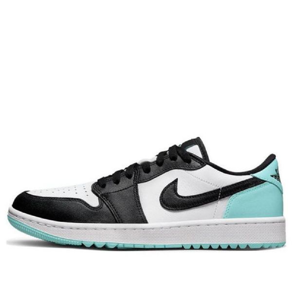 Nike Air Jordan 1 Lave Overdele Golf Copa Atletiksko Til Mænd Sort Blå