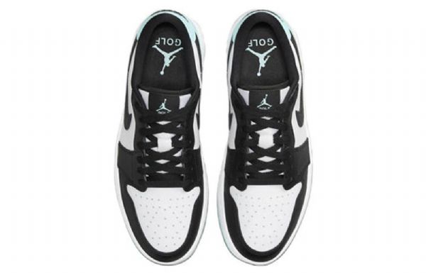 Nike Air Jordan 1 Lave Overdele Golf Copa Atletiksko Til Mænd Sort Blå