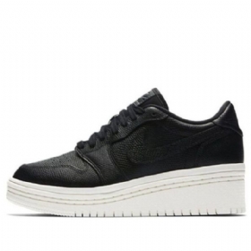 Nike Air Jordan 1 Lifted Retro Basketball Sko Til Damer Sort