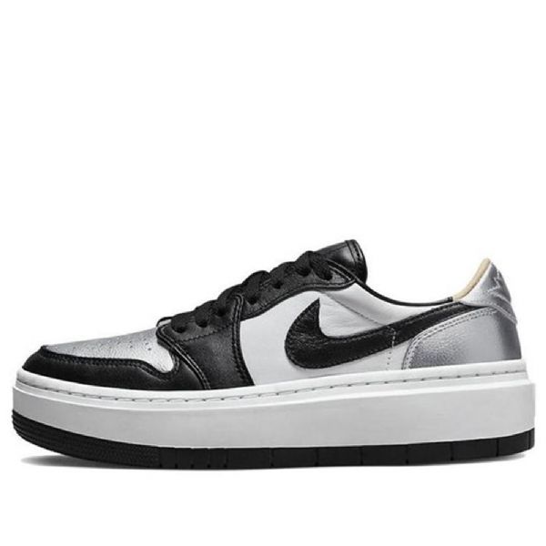 Nike Air Jordan 1 Low Toppe Elevate Se Retro Basketball Sko Til Damer Sølv