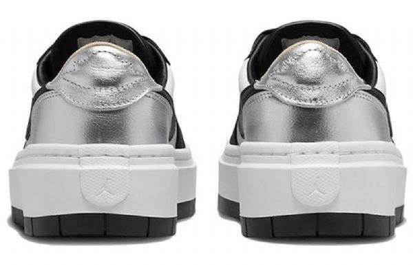 Nike Air Jordan 1 Low Toppe Elevate Se Retro Basketball Sko Til Damer Sølv