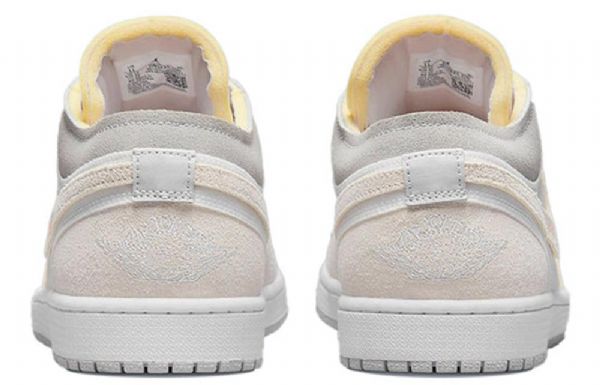 Nike Air Jordan 1 Low Toppe Inside Out Retro Basketball Sko Til Mænd Hvid
