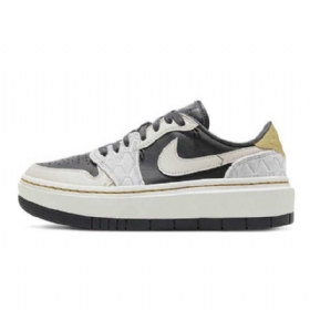 Nike Air Jordan 1 Low Toppe Lv8d Beads Sko Til Damer Sort Grå