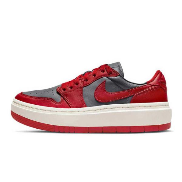 Nike Air Jordan 1 Low Toppe Lv8d Unlv Sko Til Damer Rød Grå