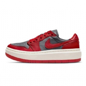 Nike Air Jordan 1 Low Toppe Lv8d Unlv Sko Til Damer Rød Grå